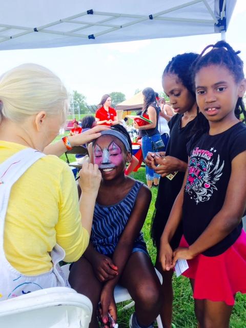 Ginger Face Painting at Events